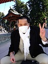 Shami from Italy - the mask we all ended up wearing during sodorin because of flu outbreak